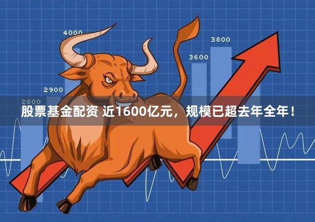 股票基金配资 近1600亿元，规模已超去年全年！