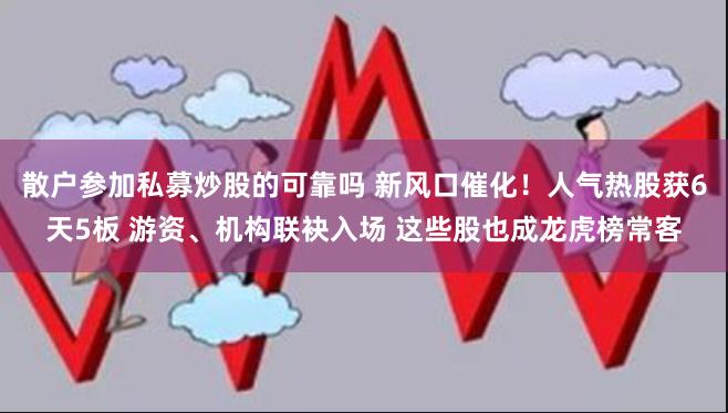 散户参加私募炒股的可靠吗 新风口催化！人气热股获6天5板 游资、机构联袂入场 这些股也成龙虎榜常客